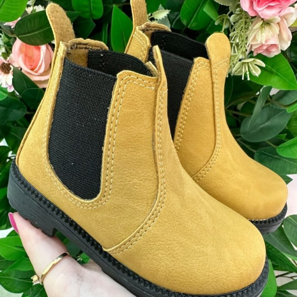 Bota Nilqi Masculina Mostarda