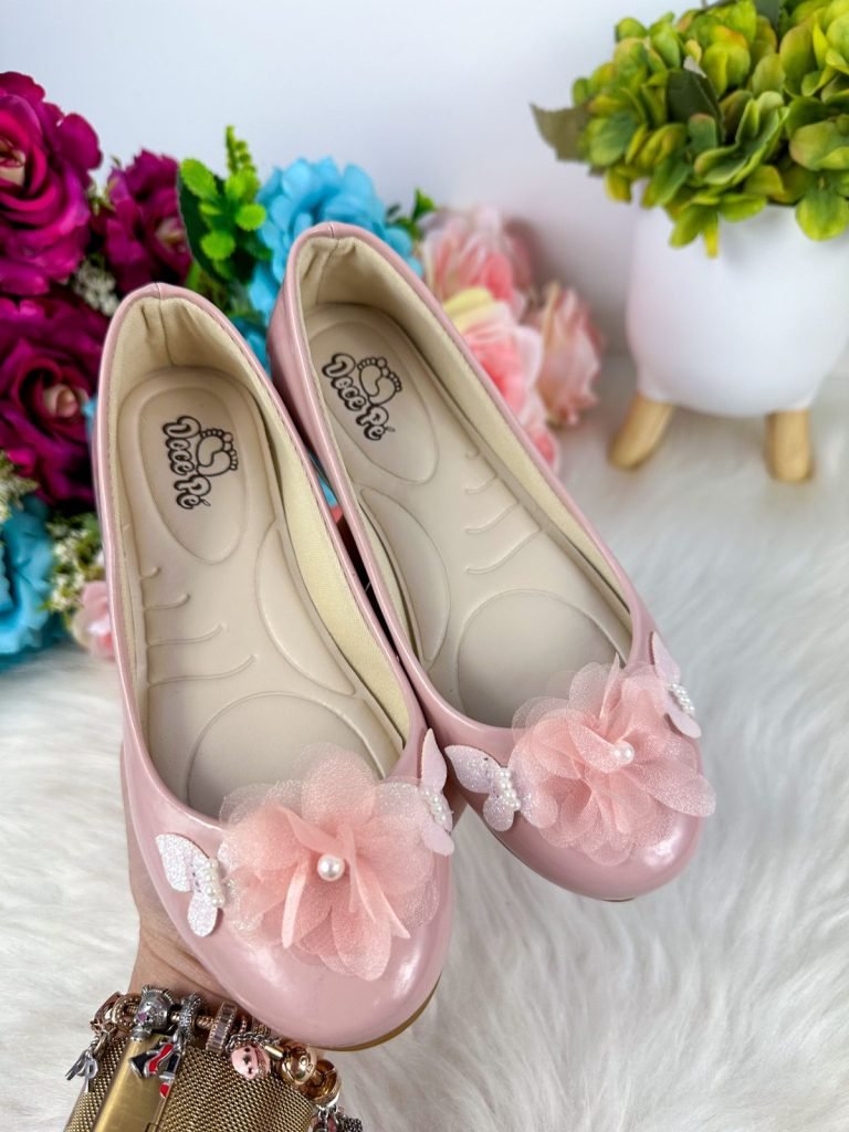 Sapatilha Doce Pe Jardim Encantado Nude – Rose Modelo