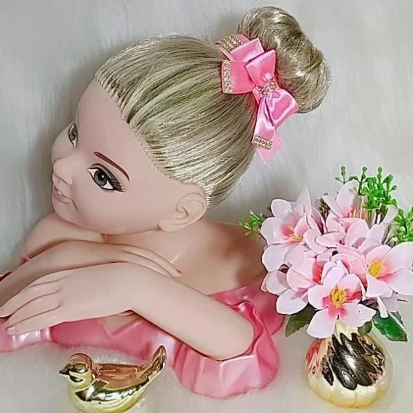 Porta Coque Belli Rosa Queimado Laço Strass