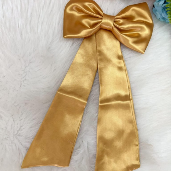 Laço Opcional / Faixa Do Vestido Selena Dourado