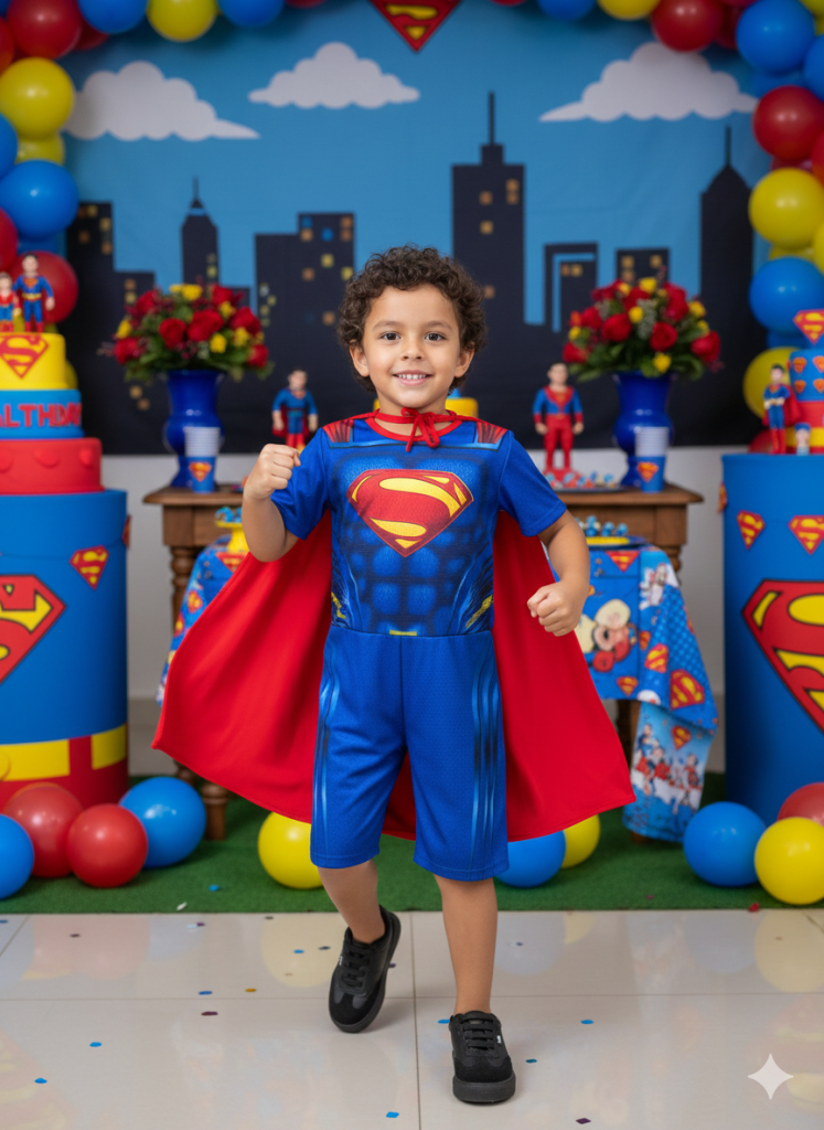 Fantasia Super Homem Modelo 1