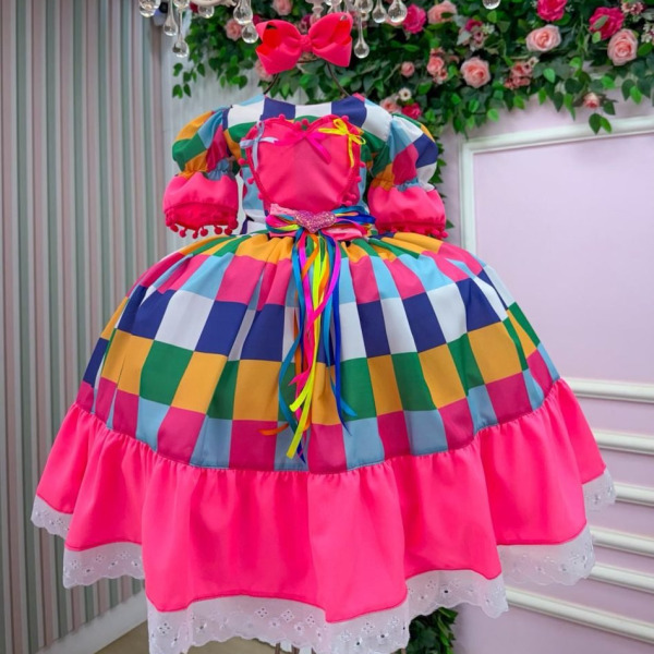 Vestido Marie Junino Quermesse do Interior