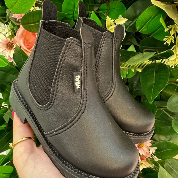 Bota Nilqi Masculina Preto