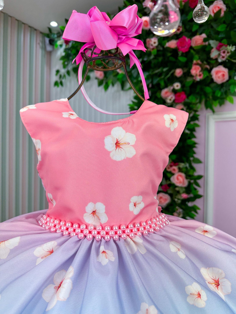 Vestido Tematico Lilo Stitch