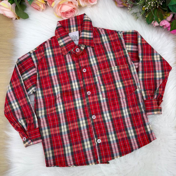 Camisa Xadrez Junina Juarez